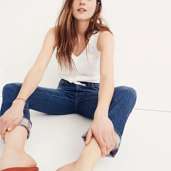 MADEWELL THE HIGH RISE SLIM BOYJEAN size 24 - Picture 4 of 13